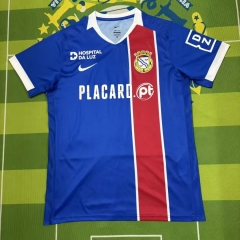 (S-4XL) 26-27 F.C. Alverca Home Blue Thailand Soccer Jersey AAA-5303