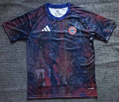 26-27 Bayern München Royal Blue Thailand Training Soccer Jersey AAA-2483