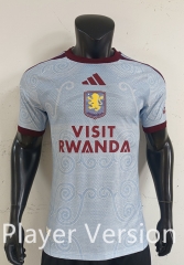 Player Version 26-27 Aston Villa 2nd Away Light Blue Thailand Soccer Jersey AAA-0871