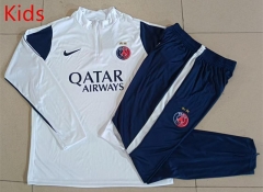 2 Stars 26-27 Paris White Kids/Youth Soccer Tracksuit-815