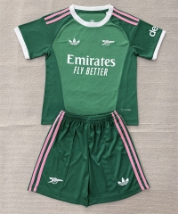 26-27 Arsenal Goalkeeper Green Soccer Uniform-AY
