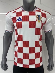 26-27 Croatia Home Red&White Thailand Soccer Jersey AAA-9809