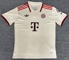 (S-4XL) 26-27 Bayern München 2nd Away Beige Thailand Soccer Jersey AAA-3841
