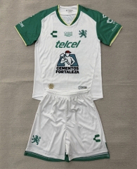 26-27 Club León Away White Kids/Youth Soccer Uniform-AY