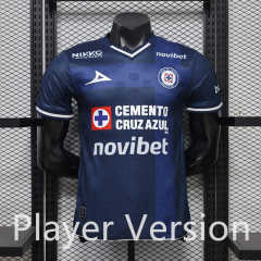 (S-3XL) Player Version 26-27 Cruz Azul 2nd Away Blue Thailand Soccer Jersey AAA-888