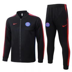 26-27 PSG Black Thailand Soccer Jacket Uniform-815