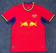(S-4XL) 26-27 RB Leipzig Away Red Thailand Soccer Jersey AAA-7209