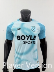 Player Version 26-27 West Ham United White&Green Thailand Soccer Jersey AAA-2920