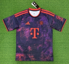 (S-4XL) 26-27 Bayern München 2nd Away Purple&Pink Thailand Soccer Jersey AAA-403