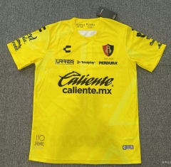 (S-4XL) 26-27 Atlas Goalkeeper Yellow Thailand Soccer Jersey AAA-5378