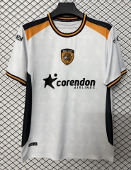 (S-4XL) 26-27 Hull City Away White Thailand Soccer Jersey AAA-2044