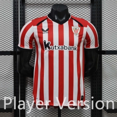 (S-3XL) Player Version 26-27 Athletic Bilbao Red&White Thailand Soccer Jersey AAA-888