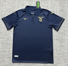 (S-4XL) 26-27 Lazio 2nd Away Dark Blue Thailand Soccer Jersey AAA-4506