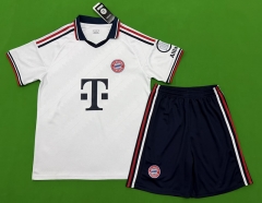 (S-3XL) Without Brand Logo 26-27 Bayern München Away White Soccer Uniform-9031