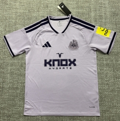 (S-4XL) 26-27 Newcastle United 2nd Away Light Purple Thailand Soccer Jersey AAA-4506