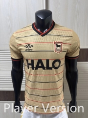 Player Version 26-27 Ipswich Town Away Gold Thailand Soccer Jersey AAA-9812