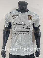 Player Version 26-27 Al Ittihad Saudi Away White Thailand Soccer Jersey AAA-0871