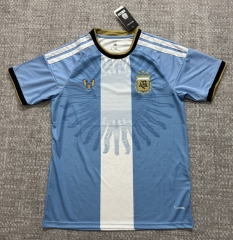 (S-4XL) 2026 Commemorative Edition Argentina Blue&White Thailand Soccer Jersey AAA-4506
