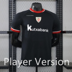 (S-3XL) Player Version 26-27 Athletic Bilbao Black Thailand Soccer Jersey AAA-888