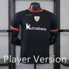 (S-3XL) Player Version 26-27 Athletic Bilbao Black Thailand Soccer Jersey AAA-888