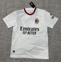 (S-4XL) 26-27 AC Milan Away White Thailand Soccer Jersey AAA-4506