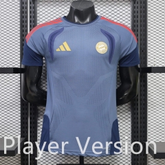 (S-3XL) Player Version 26-27 Bayern München Light Purple Training Soccer Jersey AAA-888