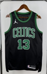 2023 Jordan Boston Celtics Black #13 NBA Jersey-311