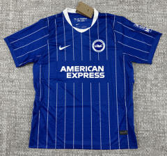 (S-4XL) 26-27 Brighton & Hove Albion Home Blue Thailand Soccer Jersey AAA-4506