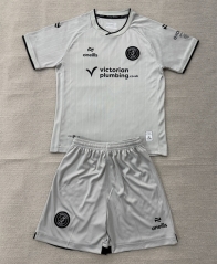 26-27 Bristol City Away Grey Soccer Uniform-AY