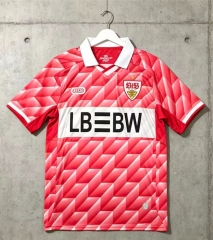 (S-4XL) 26-27 UEFA Champions Version VfB Stuttgart Home Red Thailand Soccer Jersey AAA-6156