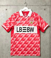 (S-4XL) 26-27 UEFA Champions Version VfB Stuttgart Home Red Thailand Soccer Jersey AAA-6156
