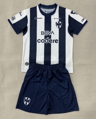 26-27 Monterrey Home Blue&White Soccer Uniform-AY