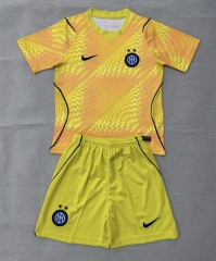 26-27 Inter Milan Goalkeeper Yellow Soccer Uniform-AY
