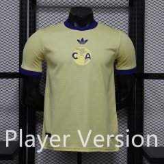 (S-3XL) Player Version 26-27 Club America Yellow Thailand Soccer Jersey AAA-888
