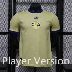 (S-3XL) Player Version 26-27 Club America Yellow Thailand Soccer Jersey AAA-888
