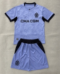 26-27 Olympique de Marseille 3rd Away Purple Soccer Uniform-AY