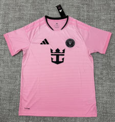(S-4XL) 26-27 Inter Miami CF Home Pink Thailand Soccer Jersey AAA-4506