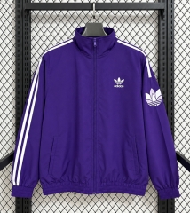 Adidas Purple Thailand Trench Coat-8268