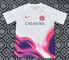 (S-4XL) 26-27 Toulouse FC Away White&Purple Thailand Soccer Jersey AAA-2315