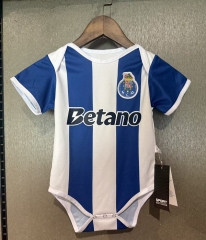 26-27 Porto Home Blue&White Baby Soccer Uniform-6400