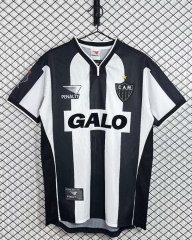Retro Version 2000 Atlético Mineiro Home Black&White Thailand Soccer Jersey AAA-3257