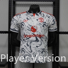 Player Version 26-27 Special Version Manchester United White&Black Thailand Soccer Jersey AAA-888