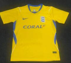 (S-4XL) 26-27 Birmingham City Away Yellow Thailand Soccer Jersey AAA-6032