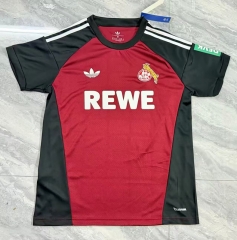(S-4XL) 26-27 FC Köln Goalkeeper Red Thailand Soccer Jersey AAA-7209