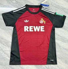 (S-4XL) 26-27 FC Köln Goalkeeper Red Thailand Soccer Jersey AAA-7209