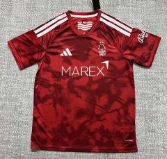 (S-4XL) With Sponsor 26-27 Nottingham Forest Home Red Thailand Soccer jersey AAA-4506