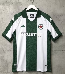(S-4XL) 26-27 Red Star FC Home White&Green Thailand Soccer Jersey AAA-6165