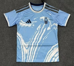 (S-4XL) 26-27 Nottingham Forest 2nd Away Light Blue Thailand Soccer jersey AAA-2071