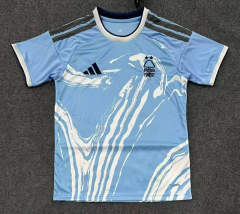 (S-4XL) 26-27 Nottingham Forest 2nd Away Light Blue Thailand Soccer jersey AAA-2071