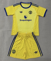 26-27 Manchester United Goalkeeper Yellow Soccer Uniform-AY